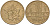 Франция 10 франков 1977 тип Матье KM 940, Le Franc 365.9-10 никель латунь 4599-1024
