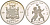 Замбия 2000 квача - 100 гульденов 1994 чемпионат мира по футболу В США 1994 года, два игрока, ошибка (100 Guilders) KM 138 медно-никель PROOF 1081-8-11