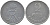 ДАНИЯ 2 ЭРЕ 1961 C;S, ФРЕДЕРИК IX (1947-1972) KM 840,2 цинк 202-655