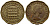 Великобритания 3 пенса 1960 Елизавета II (1952-2022) KM 900, Spink 4153 никель латунь 4393-722