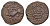 Индия, Майсур 20 кэш 1834 Кришнараджа Водеяр III C 193.2 медь 603-1111