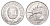 КНДР (Северная Корея) 50 чон 1978 Без звезды на реверсе KM 4 алюминий UNC 4654-757