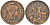 ФРАНЦИЯ 10 САНТИМОВ 1904 ТИП ДАНИЭЛЬ ДЮПЮИ KM 843, LA FRANC 136.14 бронза 109-214