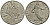 Франция 1/2 франка 1983 сеятель KM 931 никель 4135-724
