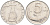 Италия 5 лир 1998 R, дельфин KM 92 алюминий  UNC  4594-954