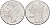 Италия 100 лир 1976 R, Афина KM 96.1 нержавеющая сталь 4117-334