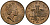 Великобритания 2 пенса 1985 Елизавета II (1952-2022) KM 936, Spink 4376 (C3) бронза 4381-1031