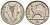 Ирландия 3 пенса 1928 ЗАЯЦ KM 4 никель 202-113
