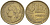 ФРАНЦИЯ 10 ФРАНКОВ 1957 KM 915.1, LE FRANC 363.13 алюминиевая бронза 4551-327