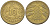 ГЕРМАНИЯ 10 РЕЙХСПФЕННИГОВ 1925 D KM 40, J. 317, Weege 9 алюминиевая бронза 210-345
