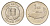 Исландия 1 крона 1984 треска KM 27 медно-никель UNC 4633-1254