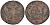 Россия деньга 1748 Елизавета (1741-1762) Биткин к 358 медь 60-835