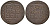 Непал 1 пайс 1908 BE1965, Притхви Бир Бикрам (1881-1911) KM 629 медь 4591-515
