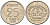 Швеция 25 эре 1952 TS, Густав VI Адольф (1950-1973) KM 824 серебро 4147-1027