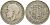 Великобритания 1/2 кроны 1933 Георг V (1910-1936) KM 835, Spink 4037 серебро 4593-431