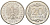 Польша 20 грошей 2012 MW Y 280 медно-никель UNC 4618-265