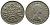 Великобритания 2 шиллинга (флорин) 1955 Елизавета II (1952-2022) KM 906, Spink 4146 медно-никель 4607-922