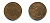 Финляндия 10 пенни 1921 республика (1918-1962) KM 24 медь 46-349
