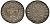 Данциг 1 грош 1538 Сигизмунд I Старый (1506-1548), вес 1,89 гр. серебро 1516-1434