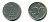 Израиль 1 новый шекель 1986 JE 5746 KM 160 медно-никель 4387-558
