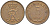 ДАНИЯ 5 ЭРЕ 1971 C; S, ФРЕДЕРИК IX (1947-1972) KM 848.1 бронза 67-911