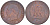 Франция 5 сантимов 1855 B, Наполеон III (1852-1870) KM 777.2, LE FRANC 116.19 бронза 108-353