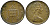 Великобритания 1 пенни 1971 Елизавета II (1952-2022) KM 915, Spink 4237 (B1) бронза 4393-253