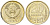 СССР 20 копеек 1980 штемпельный блеск KM 132, Schon 81 медно-никель  UNC  4146-847