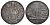 Ватикан 1 пиастр 1711 виадук Чивита-Кастеллана Dav. 1443 серебро 00-000-00