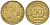 ФРАНЦИЯ 50 САНТИМОВ 1941 ТИП MORLON KM 894.1, LE FRANC 192.18 алюминиевая бронза 44-425