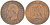 Франция 5 сантимов 1856 BB, Наполеон III (1852-1870) KM 777.3, LE FRANC 116.32 бронза 108-433
