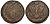 Россия 5 копеек 1792 АМ, Екатерина II (1762-1796) Биткин 862 медь 1103-8-14