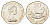 Фолклендские острова (Фолкленды) 50 пенсов 1980 KM 14.1 медно-никель UNC 4672-125