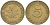 ФРГ 5 ПФЕННИГОВ 1949 D KM 102, J. 377 сталь плакированная латунью 4181-866
