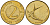 Словения 2 толара 1996  KM 5 латунь  UNC   4156-454