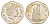 Остров Мэн 50 пенсов 2006 KM 1258 медно-никель BU 1520-713