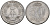 ГДР 50 пфеннигов 1958 A KM 12.1 алюминий 4601-613