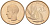 Бельгия 20 франков 1992 Belgie KM 160 никель бронза UNC 189-1013