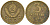 СССР 3 копейки 1954 KM 114, Schon 63 алюминиевая бронза 4549-543