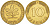 ФРГ 10 ПФЕННИГОВ 1972 J KM 108, J. 383 сталь плакированная латунью 4544-1132