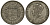 Новая Зеландия 1/2 кроны 1934 Георг V (1910-1936) KM 5 серебро 272-713