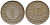 ДАНИЯ 1 СКИЛЛИНГ РИГСМОНТ 1863 ФРЕДЕРИК VII (1848-1863) KM 763 (С135) бронза 34-532