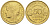 ФРАНЦИЯ 50 САНТИМОВ 1940 ТИП MORLON KM 894.1, LE FRANC 192.17 алюминиевая бронза 44-754