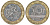 Франция 10 франков 1988 тип гений Бастилии KM 964.1, Le Franc 375.2 биметалл 4606-146