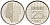 Нидерланды 25 центов 1982 Беатрикс (1980-2013) KM 204 никель 66-1169