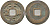 Китай 1 цянь (кэш) ND (1034-1038) Империя Сун (960-1279), северная сун (960-1127), Жэнь-цзун (1023-1063), вес 3,6 гр, диаметр 26 мм Hartill 16.89, FD 901, Schjoth 494 бронза AUC2-4-51