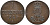 Ганновер 1 пфенниг 1845 B, Эрнст Август (1837-1851) KM 201.1, AKS 129, J. 74 медь 4398-541