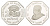 Сьерра-Леоне 1 леоне 1987 200 лет Сьерра-Леоне, тираж 3.000 экземпляров KM 40 серебро PROOF 1522-1445