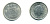 НИДЕРЛАНДЫ 25 ЦЕНТОВ 1956 ЮЛИАНА KM 183 никель 76-364