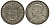 Новая Зеландия 1/2 кроны 1933 Георг V (1910-1936) KM 5 серебро 272-631